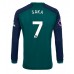 Arsenal Bukayo Saka #7 Voetbalkleding Derde Shirt 2023-24 Lange Mouwen